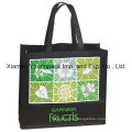 Custom Logo Printed Eco Friendly Non-Woven Reusable Tote Grocery Bag